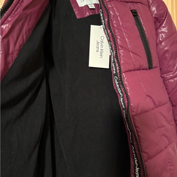 Calvin Klein Purple Puffer Jacket kids - Picture 5 of 5